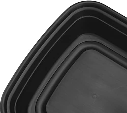 Recipientes de comida para viagem Tiya - 42 oz de pacote a granel 150 com tampas - armazenamento de alimentos de