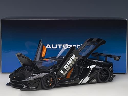 Toy Cars Lambo Liberty Walk LB-Works Liver Black With Carbon Hood Limited Edition 1/18 Modelo Car por Autoart 79244