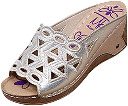 Flippers for Women Women Summer feminino Flipers de verão Sandálias inferiores sapatos casuais sapatos de caminhada sandálias para mulheres slide slide sandálias