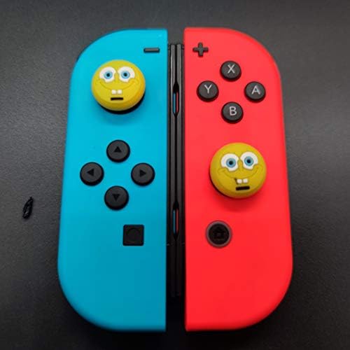 2pcs silicone joystick thumb stick garra tampa tampa de tampa para Nintendo Switch Lite Console para Joy-Con controlador