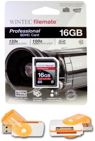 16 GB CLASSE 10 SDHC Equipe de alta velocidade cartão de memória 20MB/s. Cartão mais rápido do mercado do Kodak Easyshare