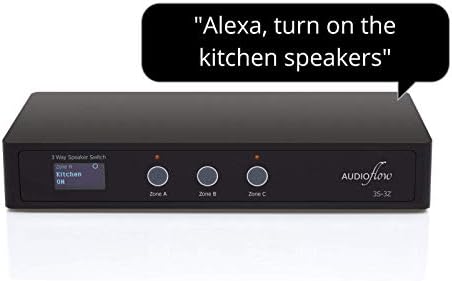 Audioflow 3 Way Side Switch Seletor Box Smart Wi-Fi