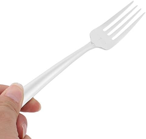Ruilogod Dining Noodles Carne Salad Food Fork 20cm Comprimento Silver Tom (ID: A57 105 E30 3C4 3FE