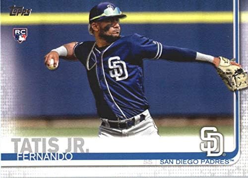 2019 Topps #410 Fernando Tatis Jr. RC Padres Baseball