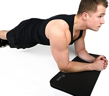 Impulse Fitness Knee Mat - Pad mais espesso e macio de 1 fornece almofada para ajoelhar -se e cotovelos | Grande tapete