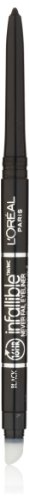 L'Oreal Paris Maquiagem Infalível nunca falha Fail Original Lápis Mecânico Eyeliner com Sharpinger embutido, preto, 1 contagem