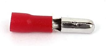 X-Dree 55pcs 22-16 AWG MPD1-156 RED Terminais de fio de cabo de crimpagem isolada masculina (55pcs 22-16 AWG MPD1-156
