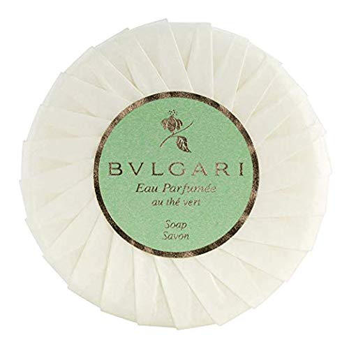 Bvlgari Au the Vert Green Tea Pleated Soap - 75 gramas