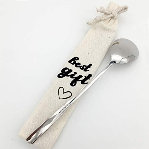 Family Kitchen Queen Bee Gourmet Coffee Spoon, Aço inoxidável Espresso Gravado colher, originalidade única para amigo namorado