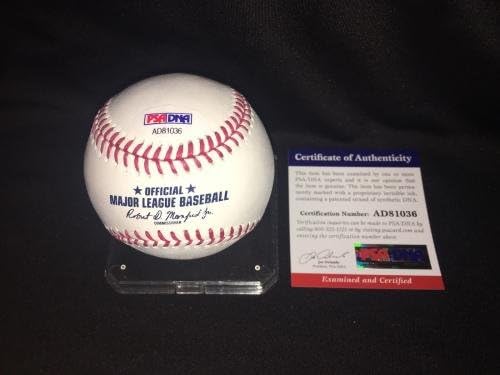 Theo Epstein assinou o Hall of Fame Baseball do Chicago Cubs Red Sox PSA - bolas de beisebol autografadas