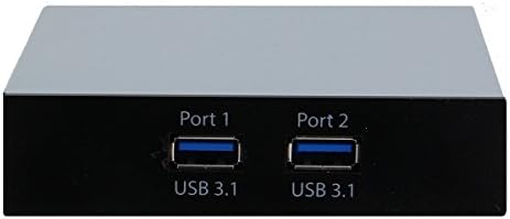 Sedna - 2 Porta USB 3.0 3,5 Painel frontal da baía de disquete - 2x Tipo A Conector