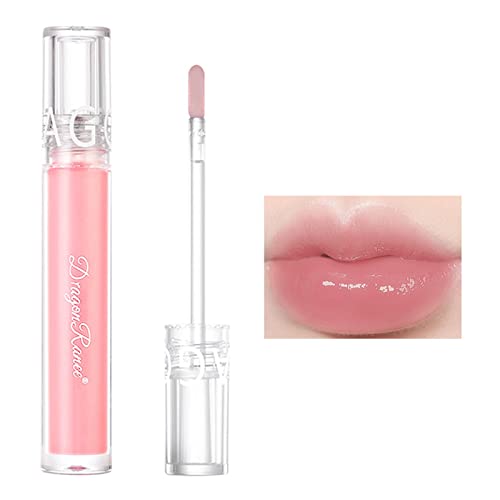 Cosméticos mandonométicos Lipstick Espelho de água brilhante Lip lipstick Lip Lip Lip Gloss Gloss Glass Lip Liber Glirsent Transparente