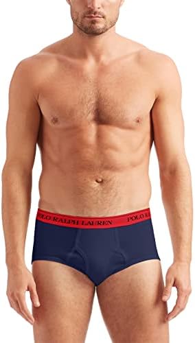 Polo Ralph Lauren Mens Classic Fit w/Wicking 4-Pack Briefs