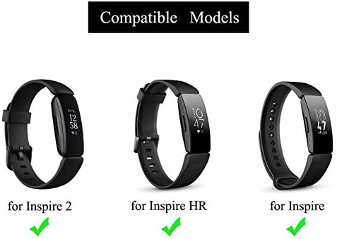 Substituição compatível para Fitbit Inspire/Inspire HR/Inspire 2 Band, Banda de tornozelo respirável para Fitbit Inspire/Inspire HR