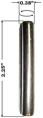 H&L Dente Company 156lpn pinos de longa 2,25 Pinos de rolo de estilo Hensley Long para x156 dentes de caçamba | 156pn | P156 |