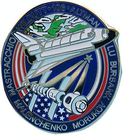 STS -106 Space Shuttle Mission Pin - AB emblema - NASA