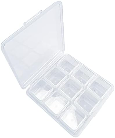 9 Compartamentos Travel Pill Organizer Caso Pocket Contêiner Diário Caixa de comprimidos para vitamina/óleo de peixe/suplementos