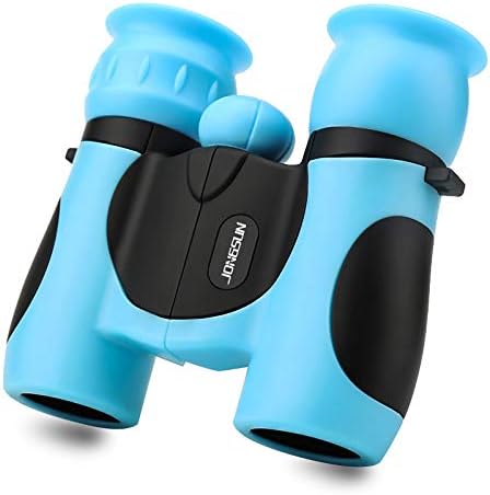 Jongsun Binóculos para crianças 8x21 alta resolução - Kids Binoculars Set para meninos e meninas, à prova de choque e compacto