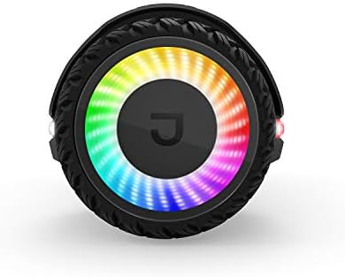 Auto -equilíbrio Jetson Balanceamento com alto -falante Bluetooth embutido | Inclui todos os pneus de terreno | Luzes LED