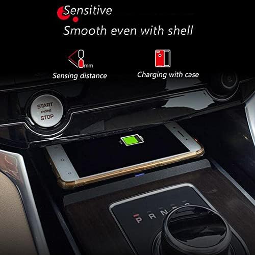Iubole car wireless carregador telefone carregador rápido carregamento placa de placa para Toyota RAV4 2017 Telefone Magnetic