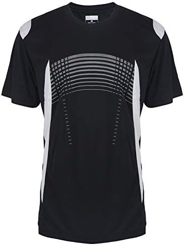 Leehanton Summer Casual Circhas para homens Breathwale Blusbale Manga curta Crew pescoço camisetas esportivas