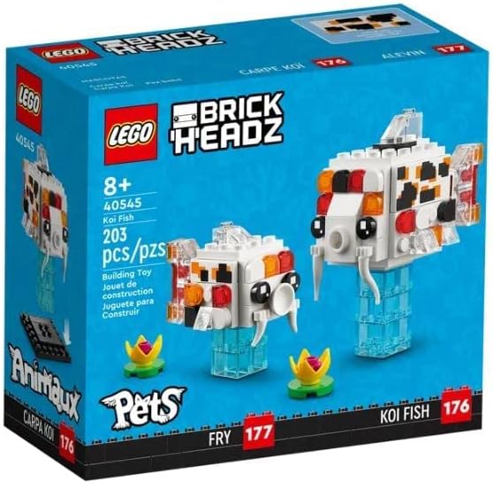 LEGO Brickheadz Anina cães, gatos, peixes, pássaros ou hamsters