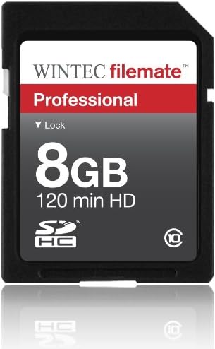 8 GB Classe 10 Card de memória de alta velocidade SDHC para Leica MP V-LUX 1 V-LUX 20 X1. Perfeito para filmagens e filmagens