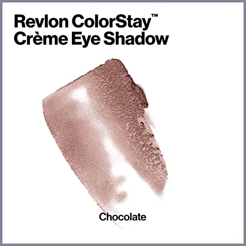 Eyeshadow Crème por Revlon, maquiagem de olho de 24 horas de colorstay, fórmula de creme altamente pigmentada em acabamentos foscos