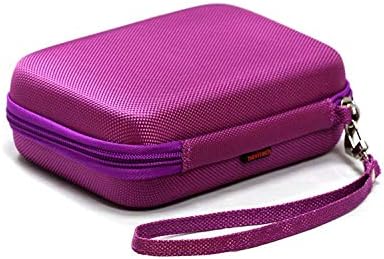 Navitech Purple Hard GPS Carting Case Compatível com Garmin Nuvi 2577LT 5