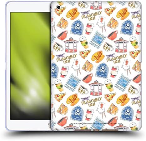 Projetos de capa principal licenciados oficialmente Gilmore Girls Icons Graphics Soft Gel Case compatível com Apple iPad 10.2 2019/2020/2021