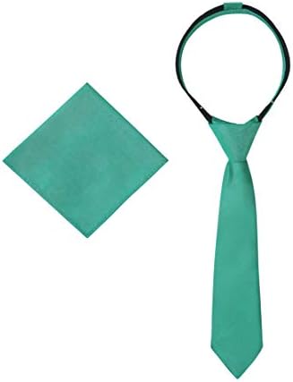 S.H. Churchill & Co. laços para meninos - gravata e bolso - quadrado - gravata pré -amarrada gravata com zíper, uniformes escolares Casamento