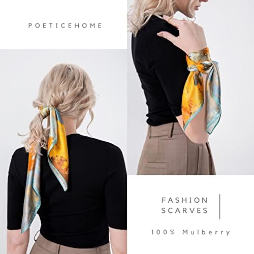 Poeticehome Mulberry Silk Neck Fcons