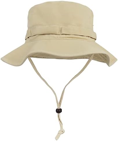 Phaiy Bucket Hat Brim Protection UV Sun Hat chapéu Boonie Chapéus de pesca para caminhadas Safari Chapéus ao ar livre