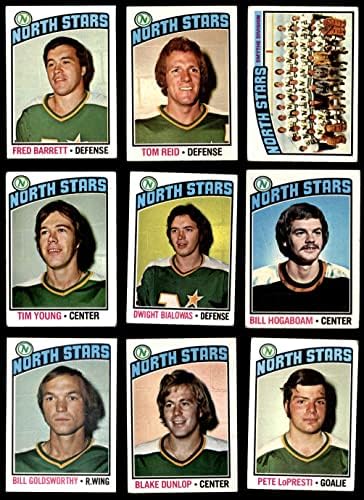 1976-77 Topps Minnesota North Stars perto da equipe definida Minnesota North Stars GD+ North Stars