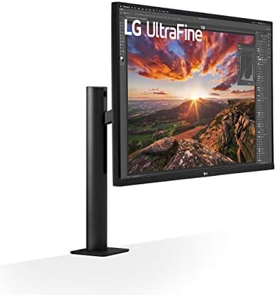 LG 32UN880-B 32 Exibição ultrafina ERGO UHD 4K IPS Display com HDR 10 Compatibilidade e conectividade USB tipo C, preto