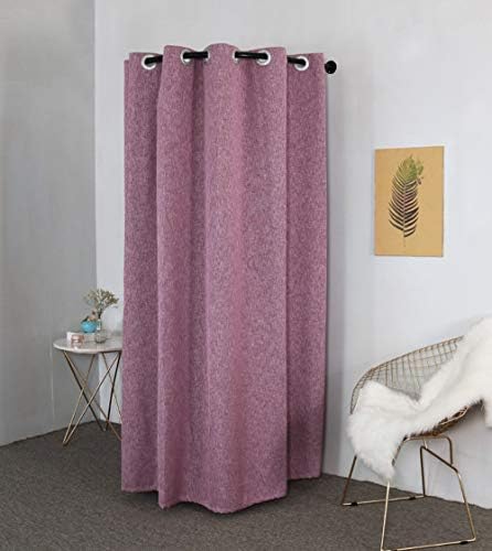 Cortina da sala de encaixe de formulário de befu da loja de roupas trocando a cortina de cortina de cortina prateleira de anel