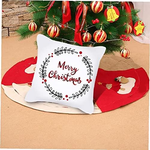 Capa de almofada de Natal Zonster Caixa de travesseiro para casa Cristmas Cristmas Ornamentos de Ano Novo Presentes