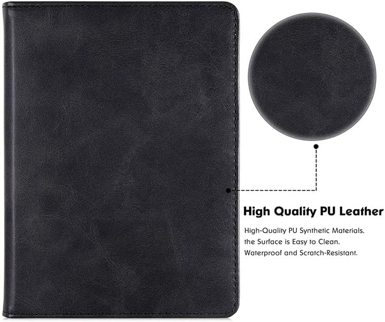 Campa de sakenitly para o Kindle Paperwhite 11th, tampa de couro PU premium de 6,8 polegadas com esteira de sono