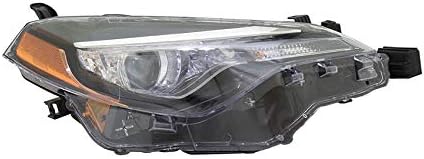 Novo farol rareelétrico da direita compatível com Toyota Corolla L 2017-19 LED BULL TO2503249 81110-02M70