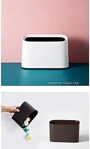 Lixo wxxgy lixo lixo bin bin bin lixo cesto para o banheiro de cozinha de escritório em casa lixo/branco