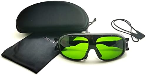 McWlaser 1064nm Óculos de segurança a laser óculos protetores para YAG DPSS Fiber Laser
