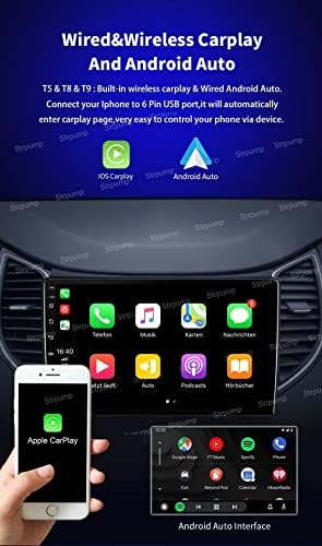 9 '' 4+64 GB Android 10 no Rádio estéreo de carro Dash Fit para Toyota Avensis 3 2008 09 10 11 12 13 14 15 UNIDADE DE
