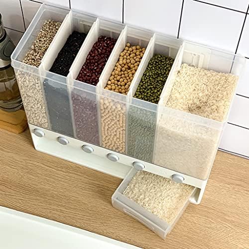 DVTEL Rice Bucket Bucket Proférico de insetos e umidade do compartimento selado Caixa de arroz de arroz de cozinha