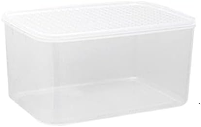 Caixa de manutenção fresca congelada da geladeira hongc, caixa de armazenamento de cozinha de tamanho multi-tamanhos não sabor
