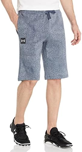 Under Armour Rival dos homens Terry impresso shorts