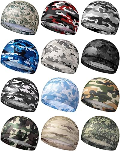HandEPO 12 PCs American Bandeira Americana Tampa de Chaveira Suria Swost Wicking Capaceleiro Running Hat Hat Motorcycle Feanie Cicling
