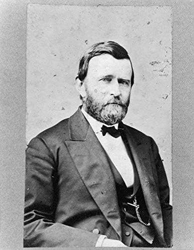 Ulysses S. Grant Photograph - obra de arte histórica de 1870 - Presidente dos EUA Retrato - - Semi -Gloss