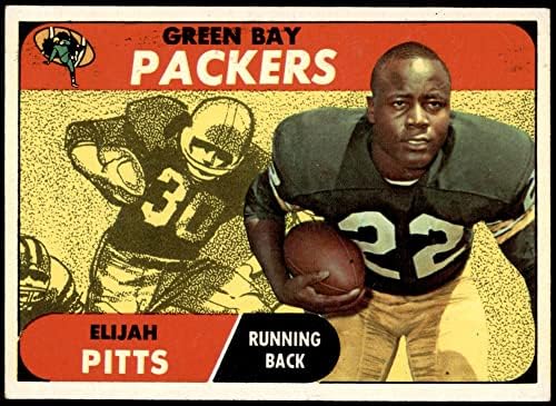 1968 Topps 79 Elijah Pitts Green Bay Packers VG+ Packers Philander Smith