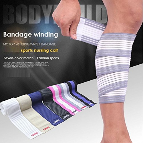 Tpofhs 1 par de parâmetros elásticos shin shin compressão faixas de bandagem de bandeira suporta suporta para esportes, levantamento de peso, corrida e fitness atletas - tiras de joelho para agachamentos homens mulheres