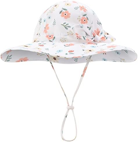 Chapéus de sol urbano virgem menina sol chapéus de bebê upf 50+criança chapéu de sol com chapéu de balde de largura larga